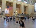 New York City,august 3rd:Grand Central Station Main hall from Manhattan in New York Royalty Free Stock Photo