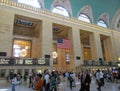 New York City,august 3rd:Grand Central Station Main hall from Manhattan in New York Royalty Free Stock Photo