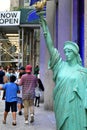 Replica of Statue of Liberty Royalty Free Stock Photo