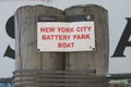 New York City Battery Park Boat