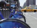 New York City bike sharing station