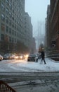 Blizzard of 2010 New York USA Royalty Free Stock Photo