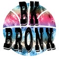 New York city Bronx basketball art. Street graphic style NYC.