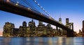 New York city, Brooklyn Bridge Royalty Free Stock Photo