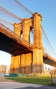 New York City - Brooklyn bridge, USA Royalty Free Stock Photo