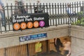 New York City Bryant Park Subway Station Busy People Royalty Free Stock Photo