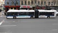 New York City Bus Royalty Free Stock Photo