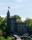 New York City Central Park Belvedere Castle Royalty Free Stock Photo