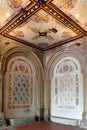 New York City central park Bethesda Terrace underpass arcade detail. Royalty Free Stock Photo