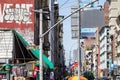 Broadway and Canal Street in New York City Royalty Free Stock Photo