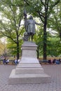 Christopher Columbus Statue in New York City