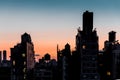 New York City cityscape skyline Royalty Free Stock Photo