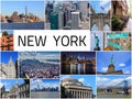 New York City collage Royalty Free Stock Photo