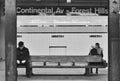 New York City Commuters on Subway Platform Commuting on MTA Train NYC Urban Life