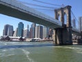 Brooklyn bridge new york via ferry