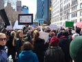 New York City Crowd, March for Our Lives, Gun Reform, NYC, NY, USA Royalty Free Stock Photo