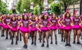 New York City Dance Parade: Tradition of celebrating diversity, peace and love through dance Royalty Free Stock Photo