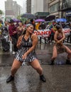 New York City Dance Parade: Tradition of celebrating love and peace through dance and music Royalty Free Stock Photo