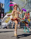 New York City Dance Parades: Celebrating peace, love and diversity through dance Royalty Free Stock Photo