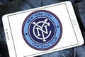 New York City FC Soccer Club logo Royalty Free Stock Photo