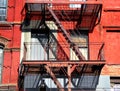 New York city fire escape ladder