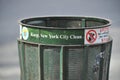 New York City Garbage Can