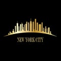 New York City header or banner Royalty Free Stock Photo