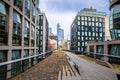 New York City High Line famous walkway view