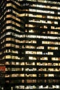 The New York City high-rise office building Royalty Free Stock Photo