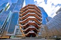 New York City Hudson Yards futuristic architecture view