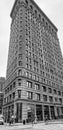 NEW YORK CITY - JUNE 2013: Flatiron building in Midtown Manhattan Royalty Free Stock Photo