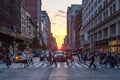 New York City intersection on 23rd Street