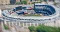 NEW YORK CITY - JUNE 14, 2013: Yankee Stadium, aerial view. Home