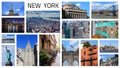 New York City landmarks Royalty Free Stock Photo