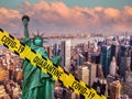 New York city lockdown Royalty Free Stock Photo