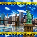 New York city lockdown Royalty Free Stock Photo