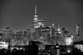 New York City, lower Manhattan, financial district, USA Royalty Free Stock Photo