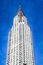 Empire State building in Manhattan, New York, United States of America Royalty Free Stock Photo