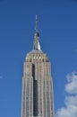 New York City Manhattan midtown view with Empire State Building Royalty Free Stock Photo