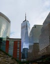 New York City Manhattan skyline with One World Trade Center Freedom Tower Royalty Free Stock Photo