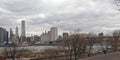 New York City Manhattan skyline panorama Royalty Free Stock Photo