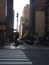 New York City, Manhattan Street View, Big City Life Royalty Free Stock Photo