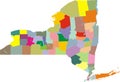 New york city map Royalty Free Stock Photo