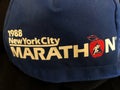 1988 New York City Marathon Cap.