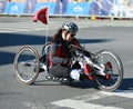 New York City Marathon wheelchair division participants traverse 26.2 miles through all five NYC boroughs