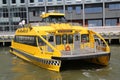 New York City Water Taxi in East River. Royalty Free Stock Photo