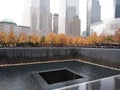 New York City, 9/11 Memorial North Pool, September 11th 2001 Tribute, NYC, NY, USA Royalty Free Stock Photo