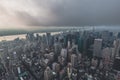 New York City Midtown Skyline with Hudson Yard in daytime Royalty Free Stock Photo