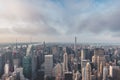 New York City Midtown Skyline with Hudson Yard in daytime Royalty Free Stock Photo