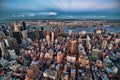 New York City by Night Royalty Free Stock Photo